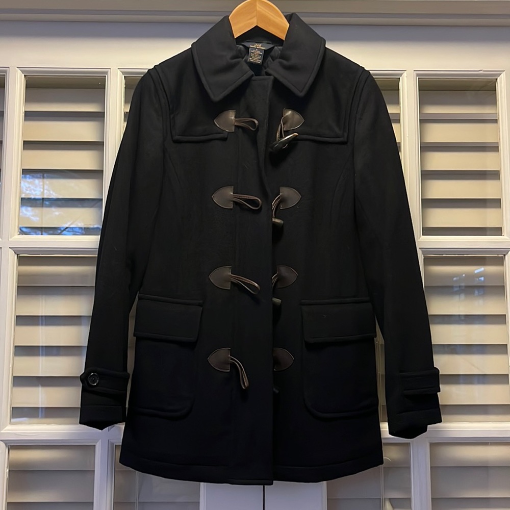 EUC! Brooks Brothers wool & cashmere Car Coat